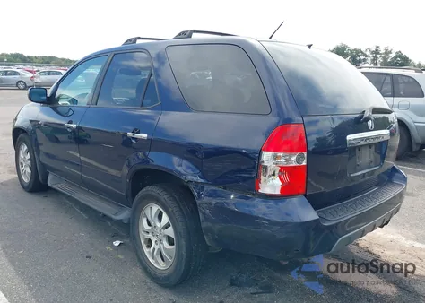 2003 Acura Mdx z USA, uszkodzony, nr VIN 2HNYD18953H548926
